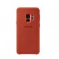 Preview: Samsung Alcantara Cover EF-XG960AREGWW für Galaxy S9 rot