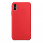 Preview: starfix Silicon Cover S-Case für Apple iPhone XS / X rot