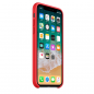 Preview: starfix Silicon Cover S-Case für Apple iPhone XS / X rot