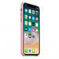 Preview: starfix Silikon Cover S-Case für Apple iPhone XS / X rosa