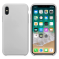 Preview: cyoo Silicon Cover für Apple iPhone XS / X grau