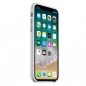 Preview: cyoo Silicon Cover für Apple iPhone XS / X grau