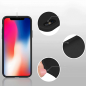 Preview: cyoo Silicon Cover für Apple iPhone XS / X grau