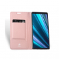 Preview: Dux Ducis Flip Tasche Skin Pro Series für Sony Xperia 1 rosa