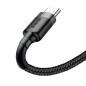 Preview: Baseus USB-C Datenkabel/Ladekabel 2A, Nylon Geflochten schwarz (3m)