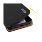 Preview: Dux Ducis Wish Series Echt Leder Flip Wallet für Apple iPhone 11 Pro Max schwarz