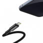 Preview: Baseus Ladekabel / Datenkabel USB Typ C zu Lightning - fast charge - Schnelladung 20W schwarz (2m)