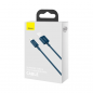 Preview: Baseus Superior Schnellladekabel USB - Lightning für iPhone, iPad 2,4A blau (2m)