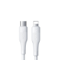 Preview: Joyroom Schnellladekabel - USB Typ-C zu Lightning Power Delivery 2,4A 20W weiss (1,2 m)