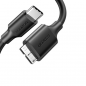 Preview: Ugreen USB Typ-C - Micro USB Typ B SuperSpeed 3.0 Kabel schwarz (1m)