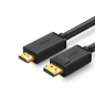 Preview: Ugreen unidirektionales DisplayPort-zu-HDMI-Kabel 4K 30Hz 32 AWG, schwarz (2m)