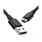 Preview: Ugreen USB Kabel  - Mini USB Kabel 480 Mbit/s schwarz (1m)