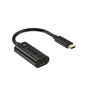 Preview: Choetech Adapter HUB USB Typ C Thunderbolt 3 (m) auf HDMI 2.0 4K @ 60Hz (w) schwarz (HUB-H04BK)