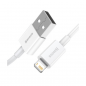 Preview: Baseus Superior USB-Kabel zu Lightning Lade-/Datenkabel 2.4A 1 m Weiß (CALYS-A02)