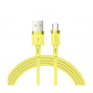 Preview: Joyroom USB-Kabel - USB Typ-C 2,4A 1,2 m, gelb (S-1224N2)