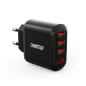 Preview: Choetech Ladegerät 3x USB 3.4A schwarz (Q5009-EU)