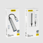 Preview: Dudao HUB 4in1 USB-A zu 4x USB-A (3 x USB2.0 / USB3.0) 6,3cm schwarz (A16B)