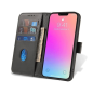 Preview: starfix Flip Book-Wallet mit Magnet und Standfunktion für Apple iPhone 15 Pro, schwarz