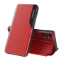 Preview: starfix Eco Leather View Wallet für Samsung Galaxy A14 mit Standfunktion rot