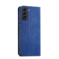 Preview: starfix Fancy Flip-Wallet für Samsung Galaxy A54 5G Cover mit Statdfunktion blau