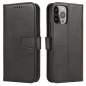 Preview: starfix Flip Book-Wallet mit Magnet und Standfunktion für Apple iPhone 15 Pro, schwarz