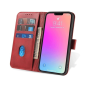 Preview: starfix Flip Book-Wallet mit Magnet und Standfunktion für Apple iPhone 15, rot