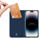 Preview: Dux Ducis Skin Pro Flip-Wallet Case für Apple iPhone 15 Pro Max, blau