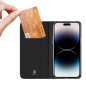 Preview: Dux Ducis Skin Pro Flip-Wallet Case für Apple iPhone 15 Pro Max, schwarz