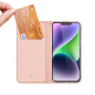 Preview: Dux Ducis Skin Pro Flip-Wallet Case für Apple iPhone 15, pink