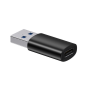 Preview: Baseus Ingenuity Series Mini USB 3.1 OTG auf USB Typ C Adapter schwarz (ZJJQ000101)