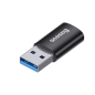 Preview: Baseus Ingenuity Series Mini USB 3.1 OTG auf USB Typ C Adapter schwarz (ZJJQ000101)