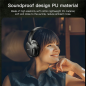 Preview: Yesido EP04 Bluetooth 5.3 HD HIFI Faltbares Stereo Headset mit Audiokabel, schwarz