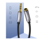 Preview: Ugreen Kabel AUX-Verlängerungskabel 3,5 mm Miniklinke 1m Silber (10592)