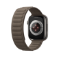 Preview: Dux Ducis Magnetisches Armband BL für Apple Watch 42 / 44 / 45 / 49 mm, dunkelgrau