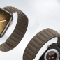 Preview: Dux Ducis Magnetisches Armband BL für Apple Watch 42 / 44 / 45 / 49 mm, dunkelgrau