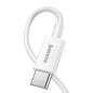 Preview: Baseus Superior Series USB-C zu Lightning PD Schnellladekabel 20W Daten-/Ladekabel 1m, weiss (69051)