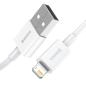 Preview: Baseus Superior Series USB-A zu Lightning 2,4A Daten-/Ladekabel 1,5m, weiss (69054)