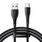 Preview: Joyroom Starry-Serie Schnell-Daten-/Ladekabel 100 W USB-A zu USB-C-Kabel 1 m, schwarz (SA32-AC6)