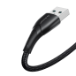 Preview: Joyroom Starry-Serie Schnell-Daten-/Ladekabel 100 W USB-A zu USB-C-Kabel 1 m, schwarz (SA32-AC6)