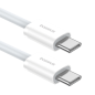 Preview: Baseus Superior Series II Schnelladekabel USB-C zu USB-C 30 W 480 Mbit/s Daten-/Ladekabel 1m, Weiß