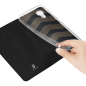 Preview: Dux Ducis Skin Pro Flip Wallet mit Kartenfach und Standfunktion für Samsung Galaxy Xcover 7, schwarz