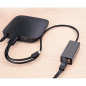 Preview: Ugreen USB-A 2.0 zu 100Mbps Ethernet Adapter (USB 2.0, RJ45 (1x), schwarz (20254)