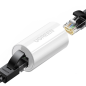 Preview: UGREEN NW116-Stecker für RJ45-Cat.-Twisted-Pair-Netzwerkkabel. 5e/6 bis 100 m 1 Gbit/s – weiß