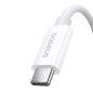 Preview: Baseus USB-C zu USB-C-Kabel 240W PD 8K 60Hz 1m, weiss (CB000066)