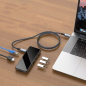 Preview: Tech-Protect UltraBoost Max USB-C 4.0 / USB-C 4.0 PD 240W 8K 40 Gbit/s 2 m Kabel, Grau