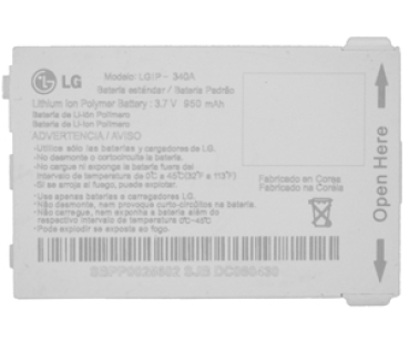 LG LGIP-340A Akku für KM710