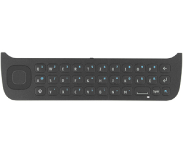 Nokia N97 Tastenmatte/Tastatur QWERTZ schwarz