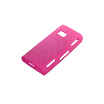 Nokia CC-1001 Silicon Case für X6 pink- Blister