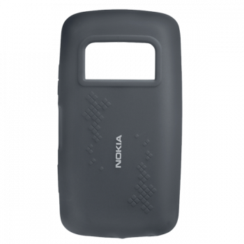 Nokia Silikon Hülle CC-1013 für C6-01 schwarz