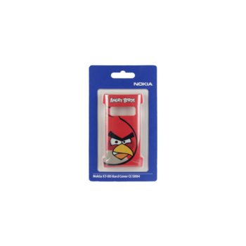 Nokia CC-5004 Hart Cover Angry Birds für X7 rot